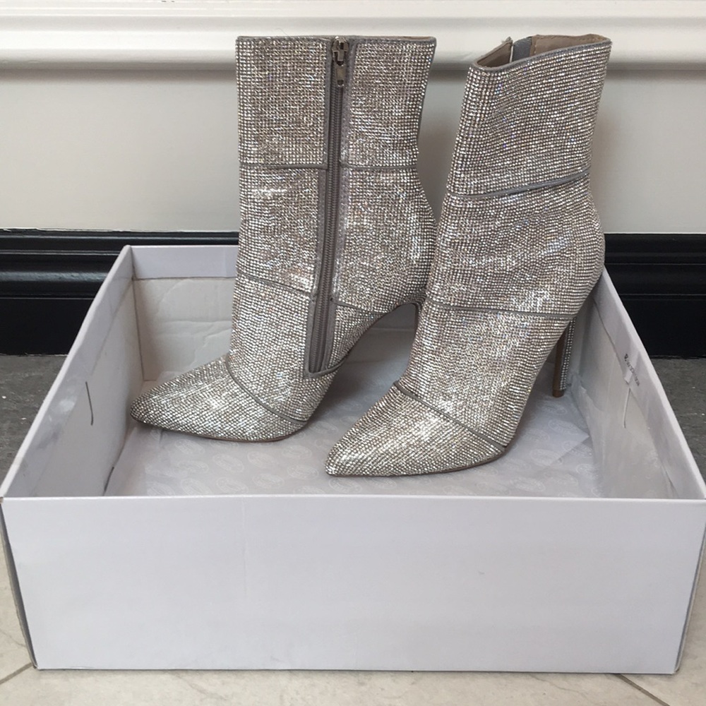 steve madden glitter boots